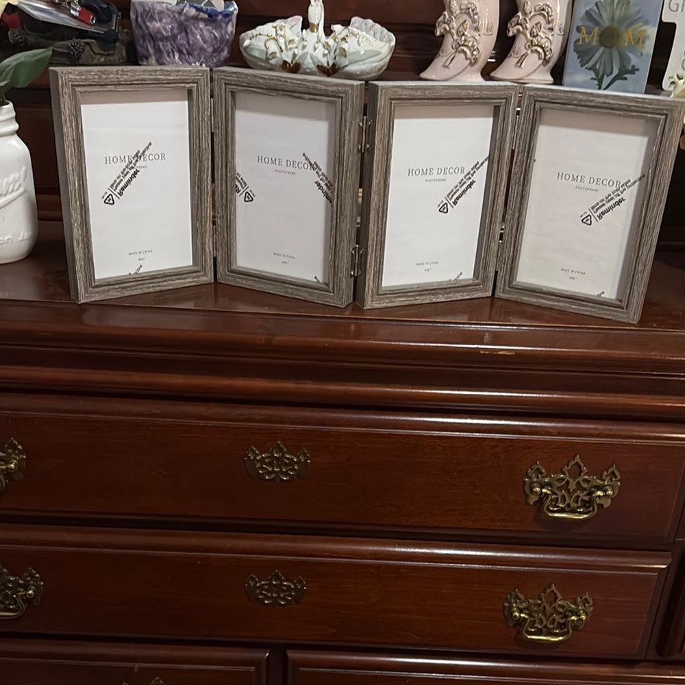 Brand New - Rustic Brown Multi-Photo Frame